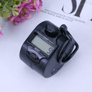 Tally Counter Clicker 5 Digit Number Handheld Manual Digital Counter Black
