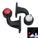 1x 10-30V LED Truck Trailer Lorry Van Side Marker Lamp Indicator Light Red Wh Bj