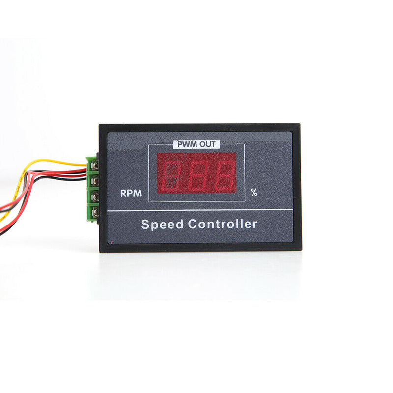 DC 6-60V 30A PWM Motor Speed Controller Stepless Regulator Switch Governor