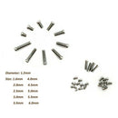 1.2Mm Stainless Steel Assorted Screws Watch Tools For Repairs Watch 10 Size G9J6