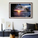 5D DIY Full Drill Diamond Painting Eyes Sea Cross Stitch Embroidery Craft