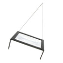 A4 Full Page 2.5X Magnifier Desktop Glass Book Reading Aid Lens 12 LED Light