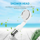 High Pressure Shower Head Pressurized Nozzle Sprinkler Bathroom Accessories