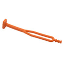 Durable Adjustable Side Support Kickstand Foot Side for Motorbike ATV Orange