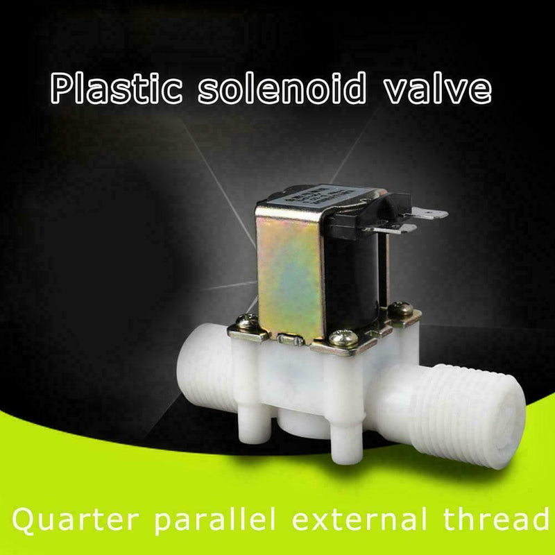 New 12V Electric Solenoid Valve Magnetic DC N/C Water Flow Inlet Air S6N1