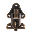 5 Pcs Hardware Jewelry Wood Box Case Latch Hasp Sets Bronze Tone Y9T8