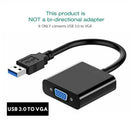 USB 3.0 to VGA Video Graphic Card Display External Cable Adapter for Win 7/8/10