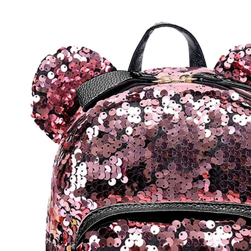Shining Women Sequins Backpacks Teenage Girls Party Mini School Shoulder Bags