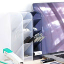 4 Pcs Desk Organizer, Pen Organizer Storage for Office, School Supplies, Tr X5M4