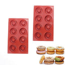 2pcs Donut Maker Mold Cutter Doughnut DIY Tool Sweet Dessert Food Bake AKV