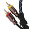 4.5m Car Audio Stereo Amplifier Speaker RCA Interconnect Cable Wire Plug