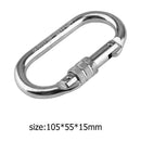 25KN Outdoor Safety Buckle Rappelling Rock Climbing Security Carabiner