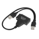 USB 2.0 to Sata Adapter for 2.5/3.5 inch Hard Disk Drive Converter Cable