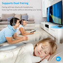2 in 1 Bluetooth V5.0 Version 3.5mm  Adapter for TV/Home Stereo System (Low
