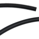 8mm Flexible PVC Corrugated Gas Tubing Pond Conduit Tube 7M Black I2P1