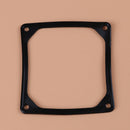2Pcs 80mm 8cm anti vibration flexible rubber silicone frame for pc case fan BSE