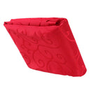 40 inch Round Table Cover Tablecloth Wedding Banquet Party Polyester red G6R2