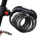 5 Digit Combination Bike Bicycle Cycling Security Code Lock Cable