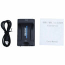 HDMI To SCART Adapter 1080p Video Audio Converter Scaler Smartphone STB DVD G4C2