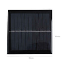 Mini 9V 3W Solar Panel System Kit DIY Battery Cell Charger Module Camping  A