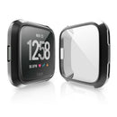 2 Piece 360 Degree Protection Cover for Fit Bit Versa Band Case Plating Coq O2X2