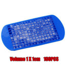 Silicone Ice Cube Mold Tray 160 Grids Square Mould Ice Cube Ball Maker DIY M Bj