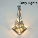 For LEGO Architecture 21019 France Eiffel Tower LED ABS Kits Set Lamps Ligh W0Z9