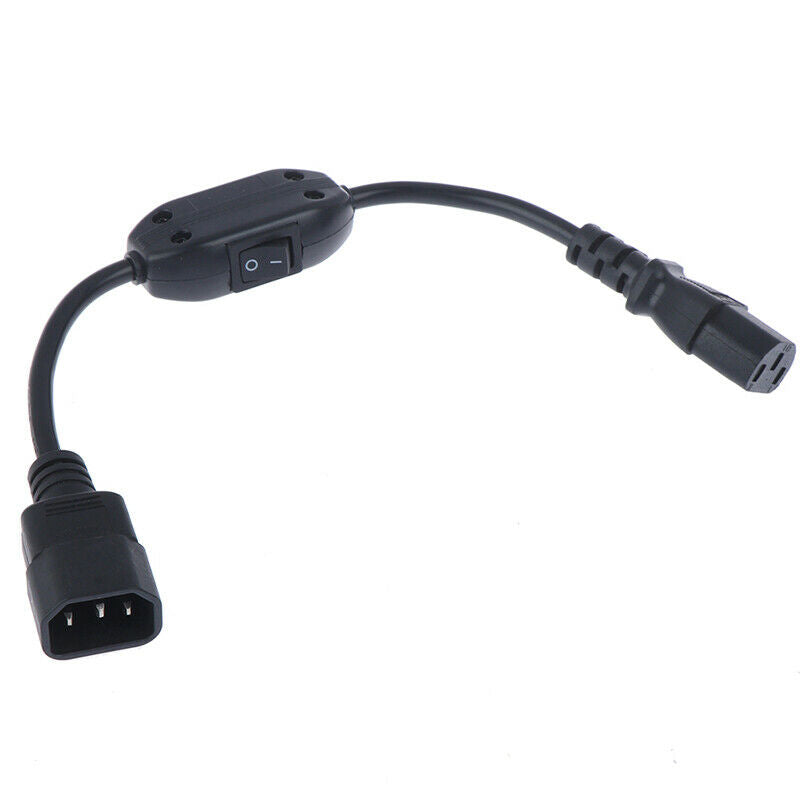 C13-C14 character with switch midway control chassis PDU extension cabl@