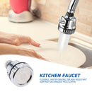 Faucet Nozzle Aerator Bubbler Sprayer 360 Rotatable Water-saving Tap Filter Head