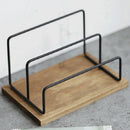 New Desktop Finishing Bookshelf Desktop Classification Storage Bookends Ret