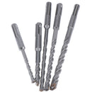 5x Electric Hammer Drill Round Handle 2 Pit 2 Slot Impact Drill Cement Drill