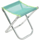 Portable Aluminum Folding Chair Stool Seat Outdoor Fishing Camping Picnic P