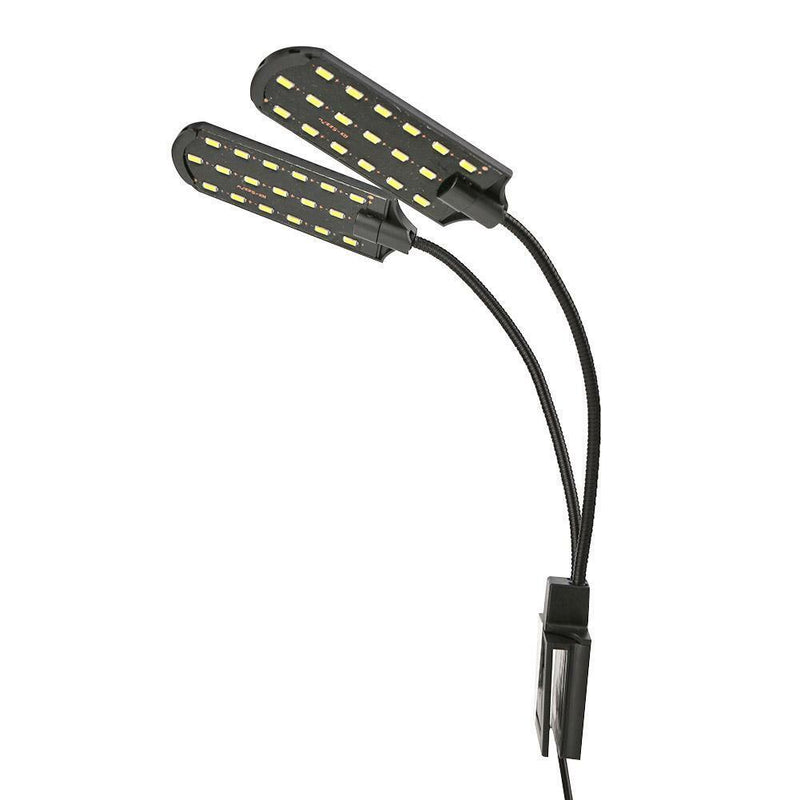 15W LED Waterproof Aquarium Light Fish Tank Aquatic Plants Grow Clip-on Lamp