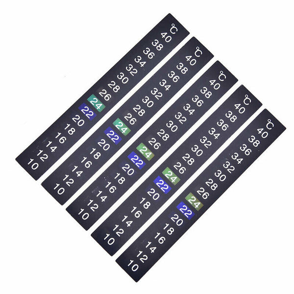 1pc 10-40 Degrees Aquarium Fish Tank Liquid Thermometer Temperature StiSEAU