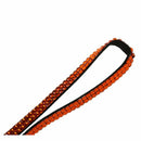 Rhinestone Bling Crystal Custom Lanyard Vertical ID Badge Holder (Orange) M1S5
