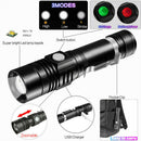 Super Bright 50000LM T6 LED Flashlight Zoomable 3Modes Torch Light Lamp 18650
