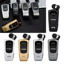 Portable Wireless Bluetooth 4.0 Headset Clip BT Earphones with Mic Black
