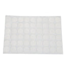 Wardrobe Cupboard Self-adhesive Screw Covers Caps Stickers 54 in 1 White