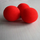 New 10PCS Close-Up Magic Street Classical Comedy Trick Soft Red Sponge Ball  TE