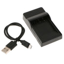 1 Piece Camera Battery USB Charging Charger for Fuji Pentax Cameras Fits D-LI68