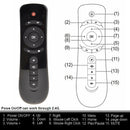 Fly Air Mouse 2.4G Wireless Keyboard Mouse Remote Control Fit For TV Media PC