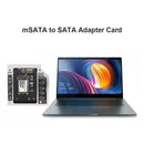 mSATA to SATA Adapter Mini SATA SSD to 2.5 inch SATA III 22-Pin Converter