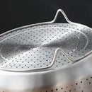 Stainless Steel Steamer Basket Rice Pressure Cooker Fruit Cleaning Drainer