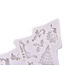Cake Moulds Mold Silicone Christmas Tree  Fondant Cake Decor Candy Cake Too^