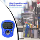 Mini Finger Counter LCD Electronic Digital Counter Range 0-99999 (Blue)