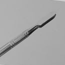 Stainless Steel Makeup Mixing Blending Palette with Spatula Cosmetic Tool