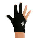 3-Finger Professional Open Right Hand Snooker Pool Cue Billiard Glove Black