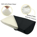 Comfort Foot Rest Pillow Cushion Memory Foam Under Office Desk Half Cylinde