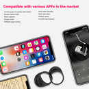 For iOS Android TV Box R51 Wearable Finger Ring Bluetooth Remote Control