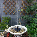 Fountain Solar Energy 8V 1.6W Solar Panel Kit Fountain Water Pump Brushless V6N6
